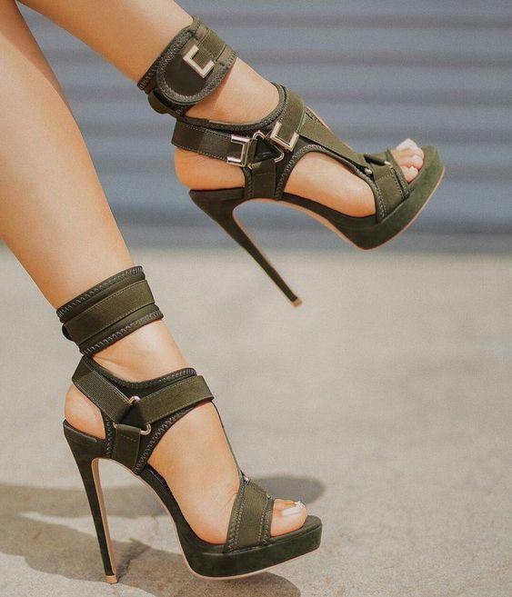 Women's Platform High Heels | Sexy Stiletto Sandals Elegant