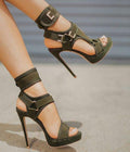 Women's Platform High Heels | Sexy Stiletto Sandals Elegant