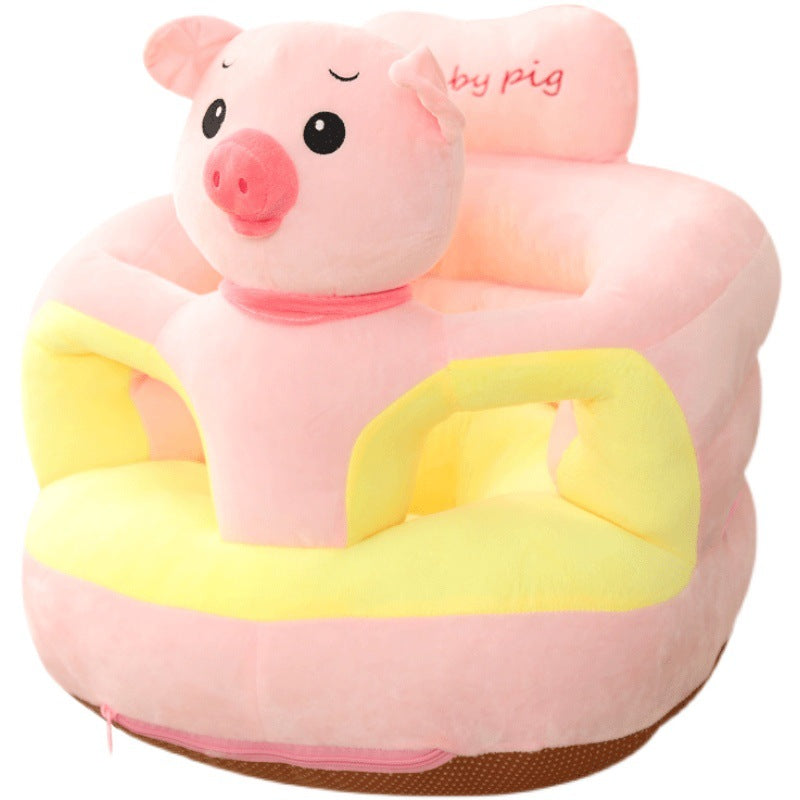 Baby Sofa Seat Support | Anti-Tip Plush Learning Cushion