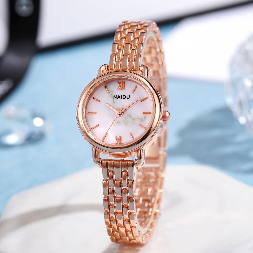 Ladies' Stainless Steel Watch Waterproof – Exclusive Elegant Wristwatch
