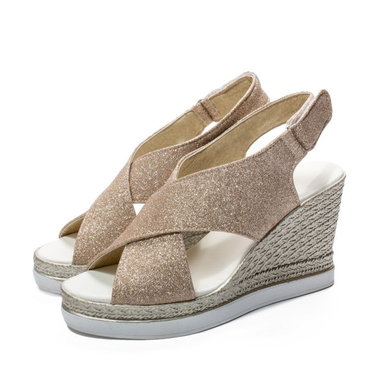 Women's Platform Wedge Sandals | Elegant Summer Sandals