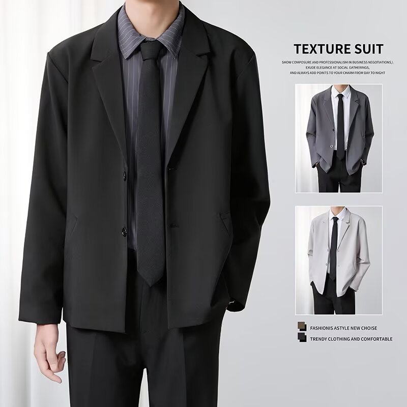 Men's Slim Fit Casual Blazer – Fashionable and Elegant Suit Jacket