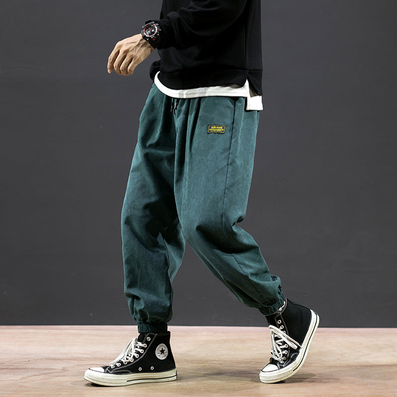 Men's Wide Leg Joggers | Harlan Track Pants Casual