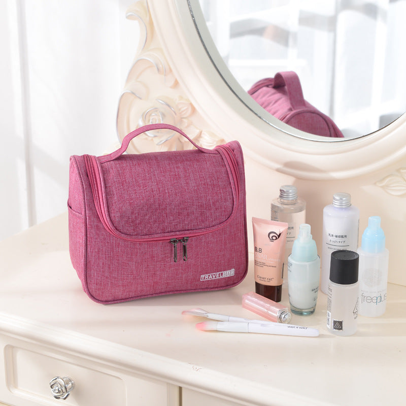 Cosmetic Bag Foldable Travel Toiletry Bag Organizer Women's Large