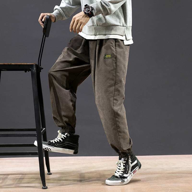 Men's Wide Leg Joggers | Harlan Track Pants Casual