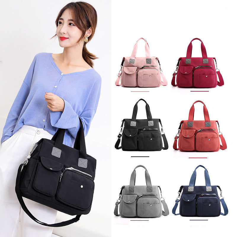Mommy Bag Large Nylon Diaper Bag Travel Shoulder Bag Women