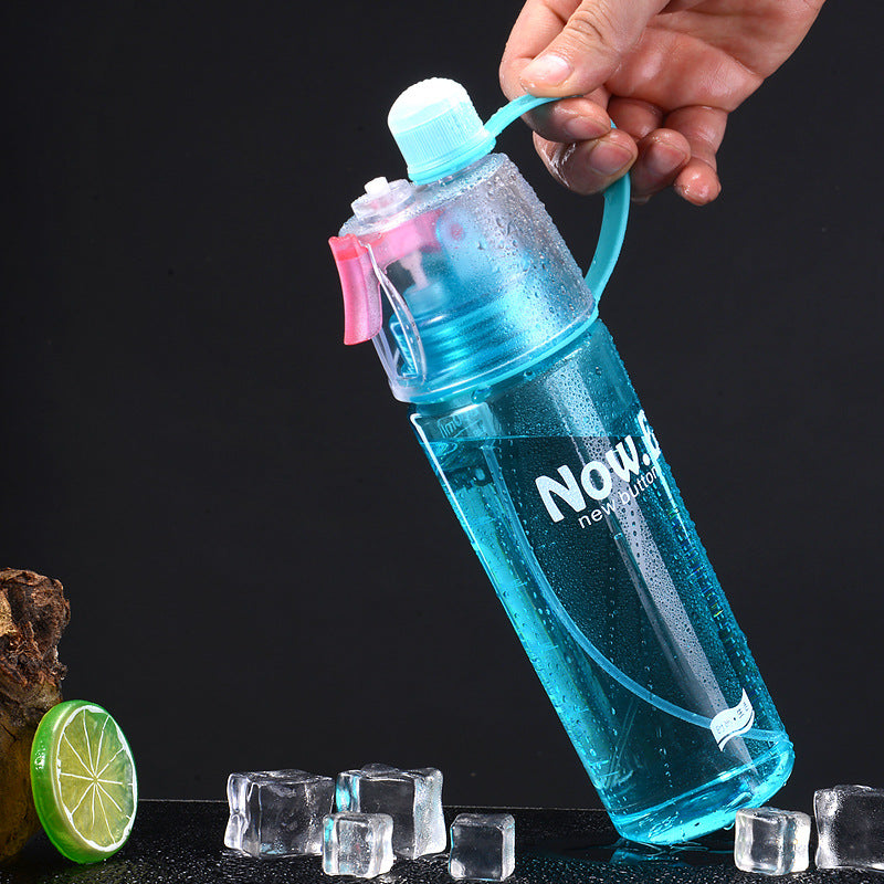 Sport Spray Water Bottle Premium – Outdoor Water Bottle with Mist