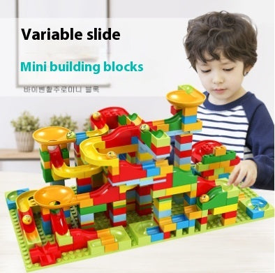 Marble Run Building Blocks for Kids | DIY Creative Race Track
