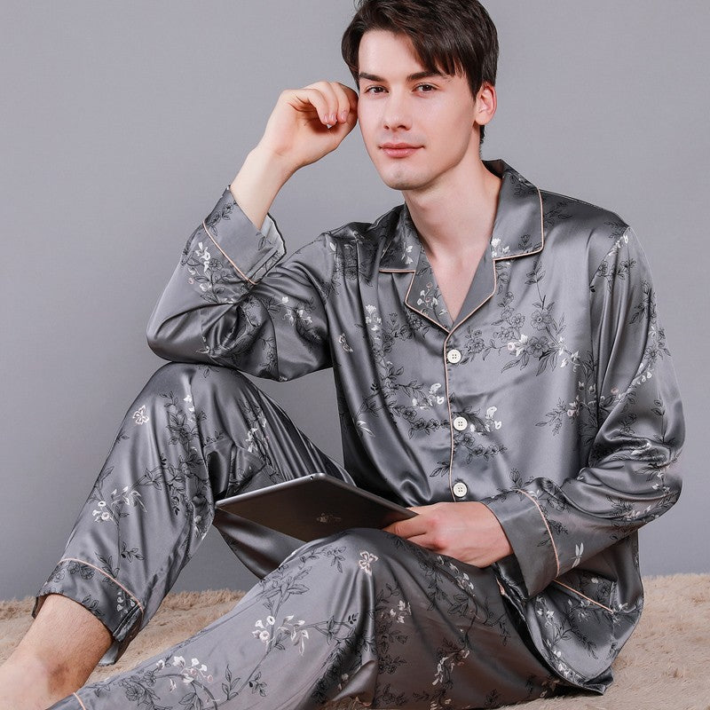 Herren Flanell Homewear | Korallenfleece Freizeitanzug Warm
