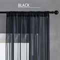 Cotton Linen Curtain | Modern lightweight plain natural