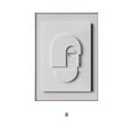 3D Geometric Wall Mural | Modern Morandi Style buy