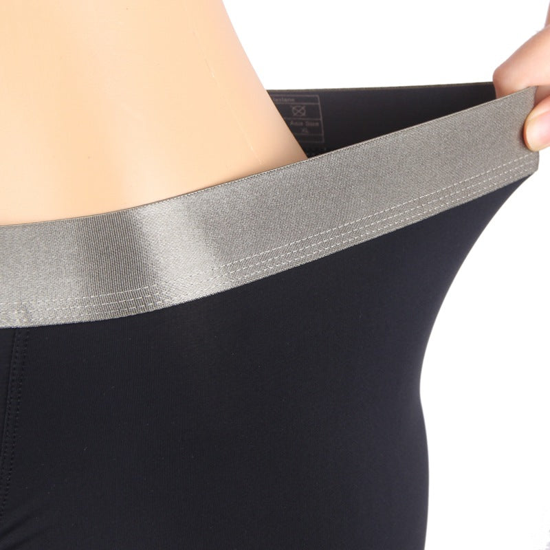 Herren Modal Ice Silk Boxer – Kühlende Leichte Komfort Unterwäsche