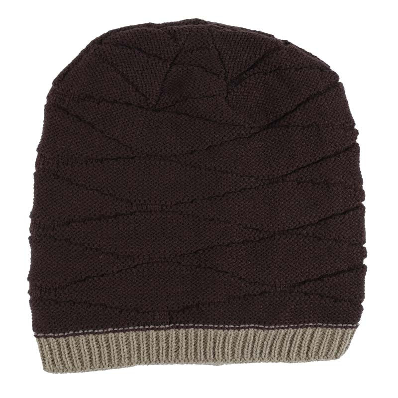 Men's Wool Hat Winter | Reversible | Warm Ski Beanie