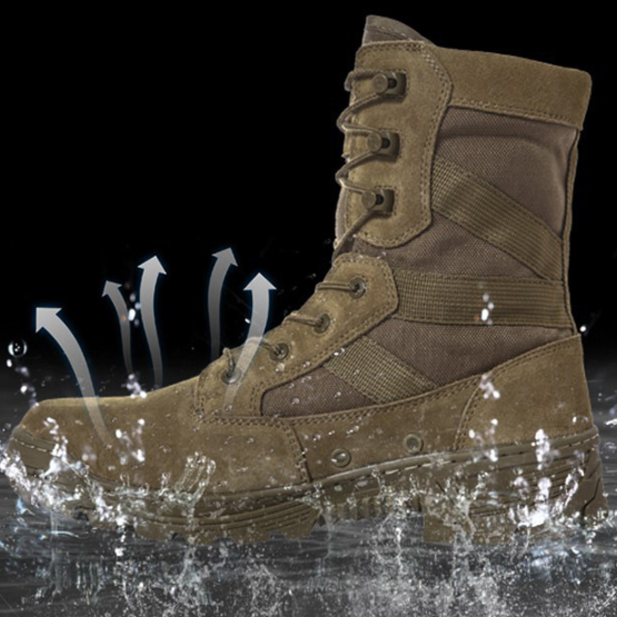 Men's Desert Outdoor Combat Boots – Non-Slip Hiking Tactical Boots