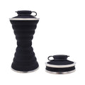 500ml Foldable Silicone Water Bottle – Leak-proof Travel Bottle
