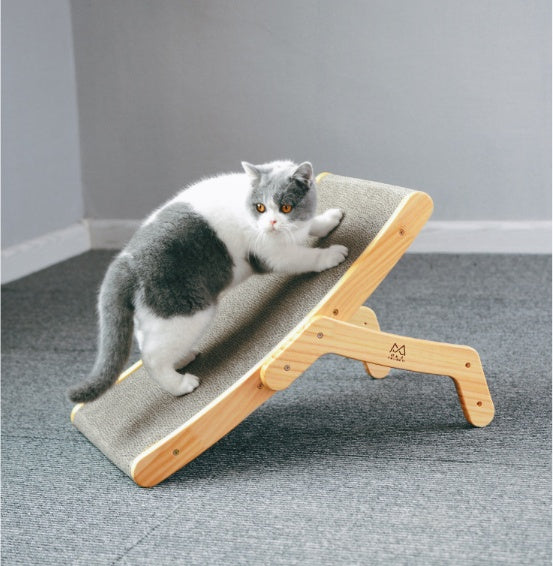 Cat Scratcher Bed Corrugated Cardboard | Durable Scratch Furniture with Replaceable Core