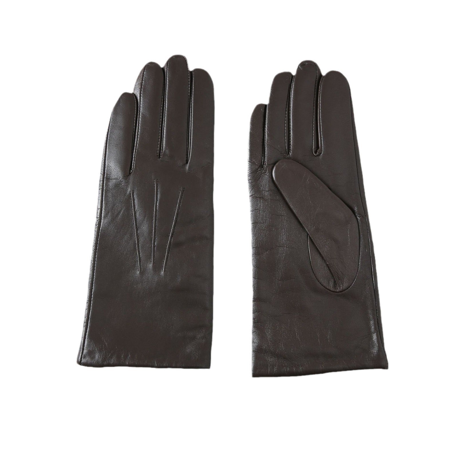 Damen Lange Ziegenleder Handschuhe – Wollgefüttert Driving Style