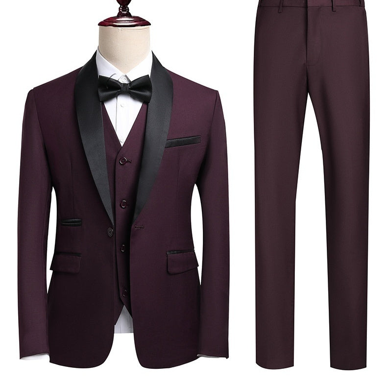 Men's Business Casual Suit – Elegant Modern Formal Outfit