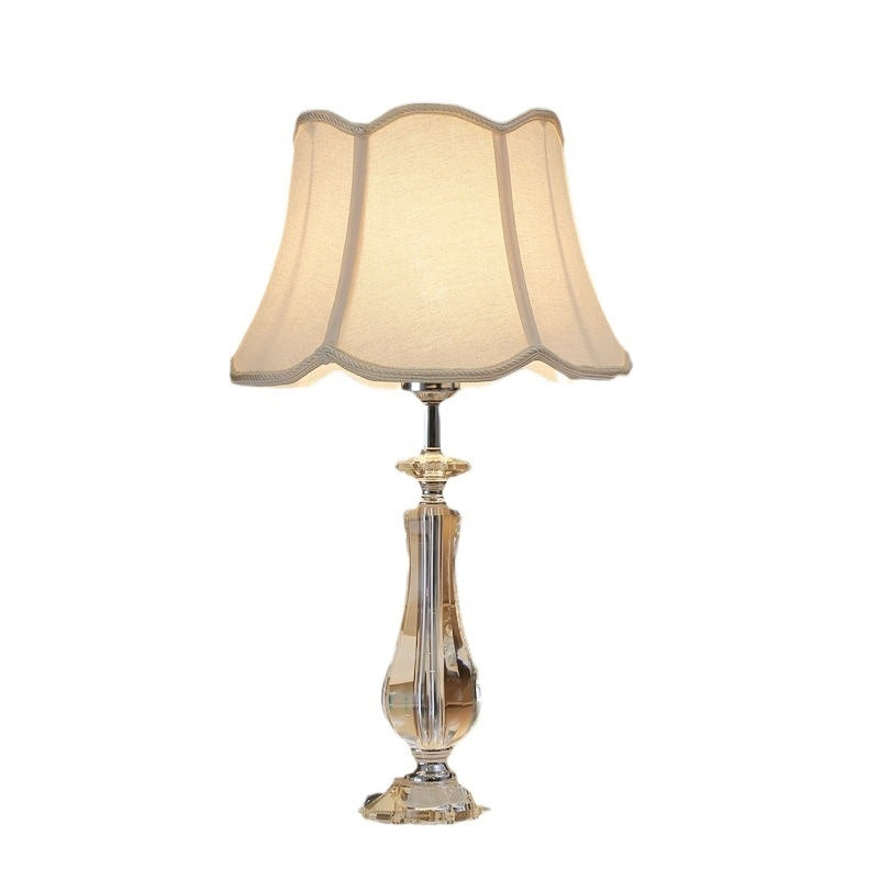 Crystal Table Lamp Dimmable with Remote Control Luxury LED