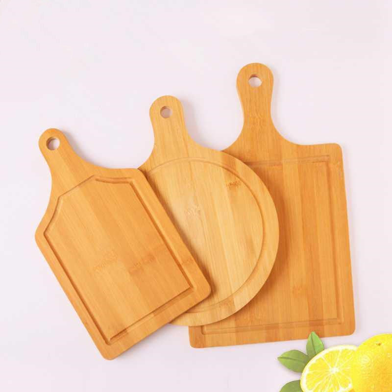 Premium Holz Schneidebrett & Pizzabrett – Küchenbrett Multifunktion