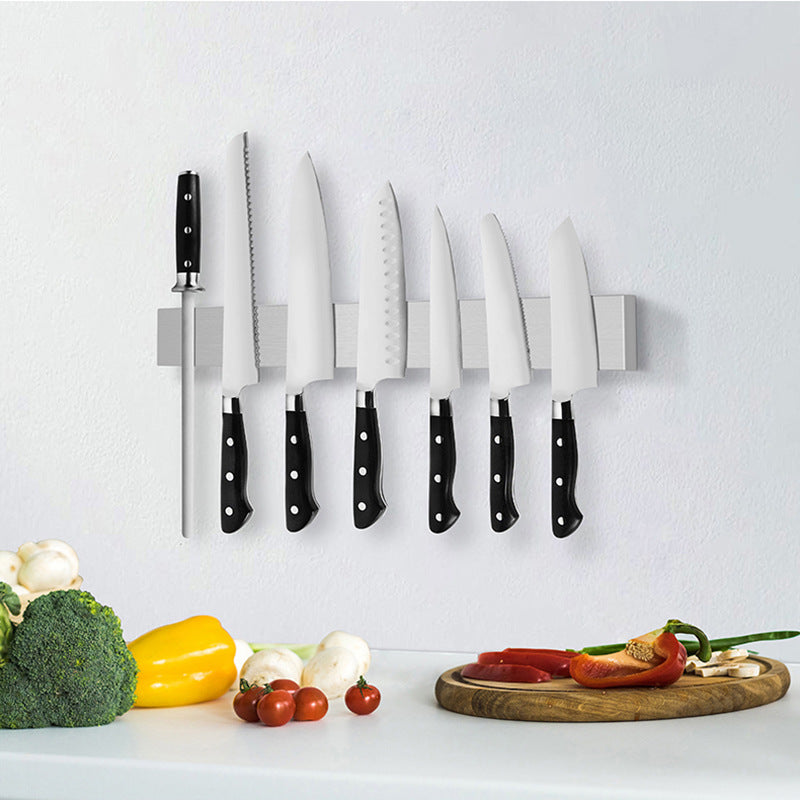 Magnetic knife strip | Knife holder wall kitchen stainless steel