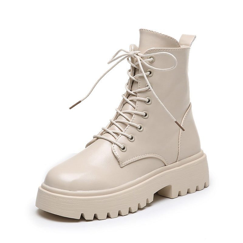 Damen Martin Boots Wasserdicht | Britische Retro Stiefeletten