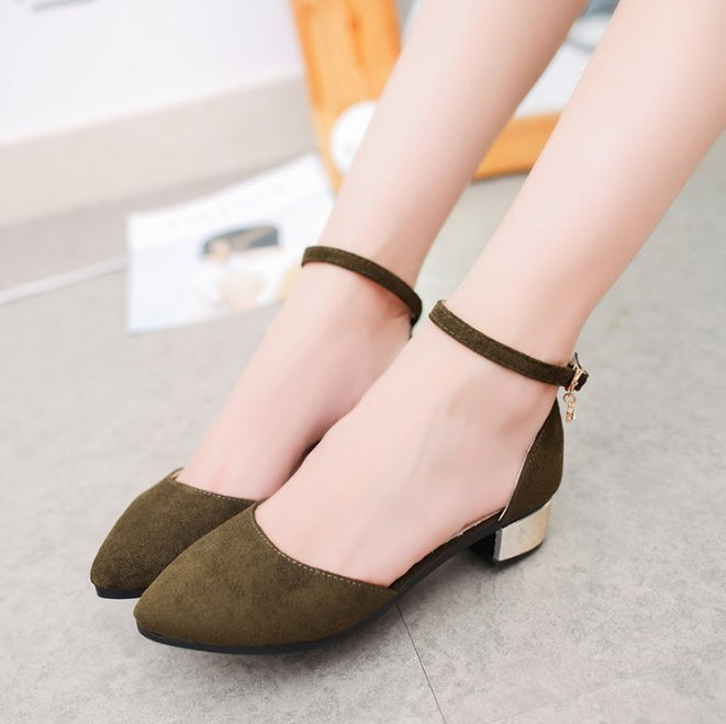 Women's High Heels Rhinestone Office Shoes | Elegant Comfortable Business Pumps