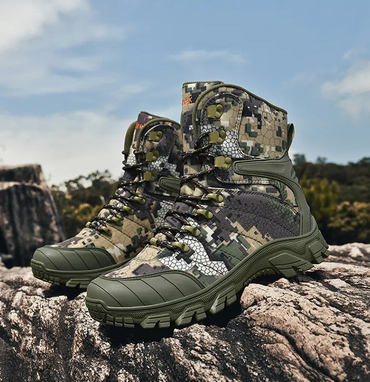 Men's Desert Training Boots – Non-Slip Outdoor Tactical Boots