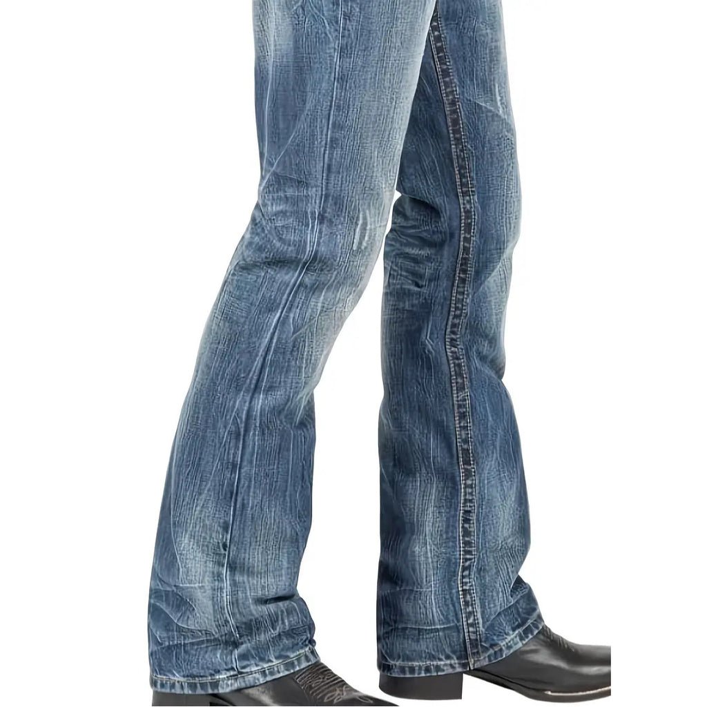 Men's Street Style Jeans – Straight Leg Trend Denim Pants
