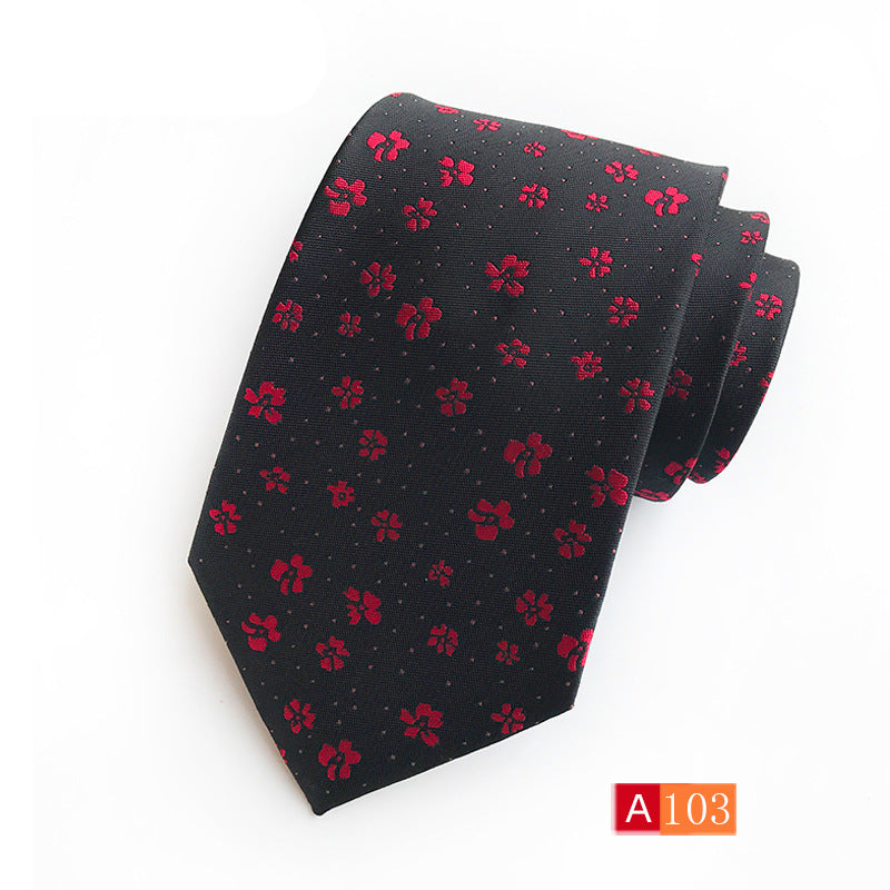 Men's Tie Jacquard Elegant Business Casual Polyester