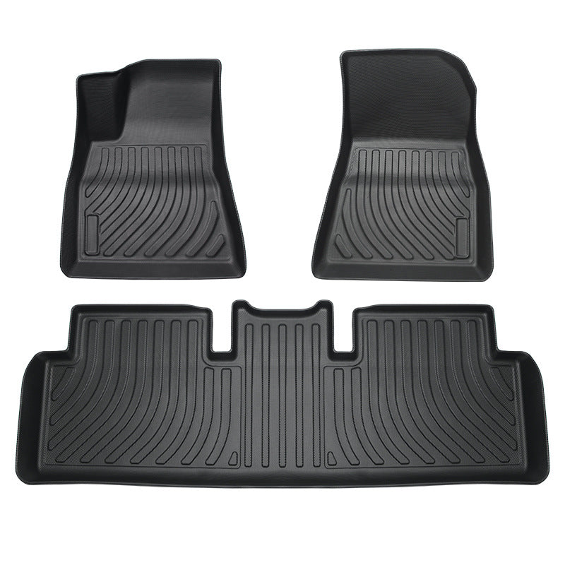 Tesla floor mats precisely fitting non-slip durable interior protection