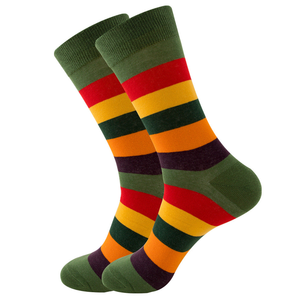Women's Fashion Socks Geometric | Fruit Street Style Socks
