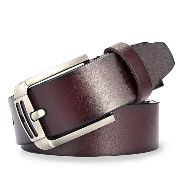 Men's Leather Belt Luxury Genuine Leather Elegant Classic Premium