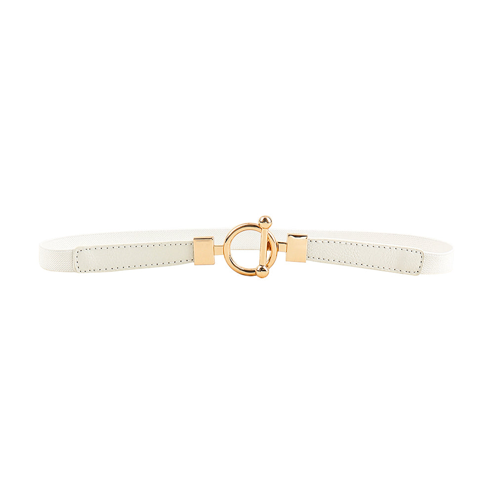 Women's Stretch Waist Belt Slim | Elastic Elegant Business