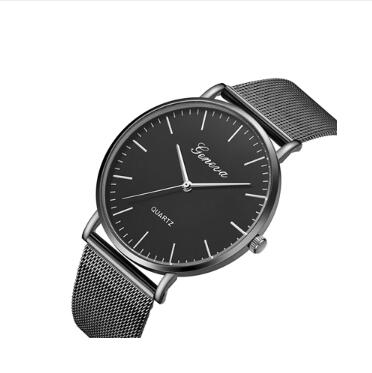 Men's & Women's Geneva Quartz Watch – Stainless Steel Classic Wristwatch