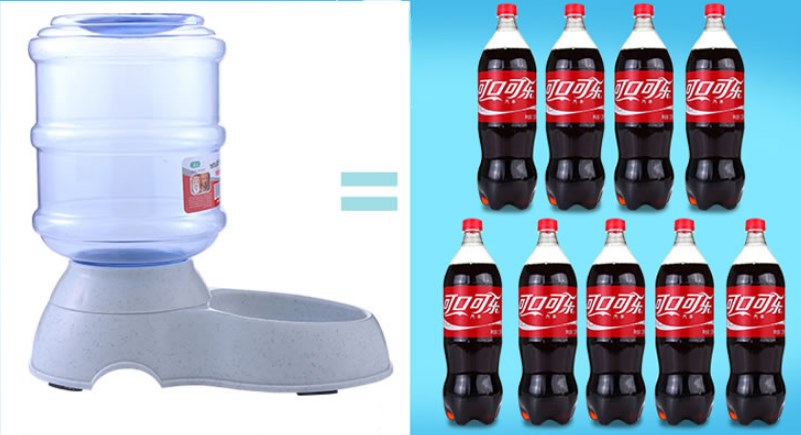 Pet Food and Water Dispenser | Automatic Large Capacity