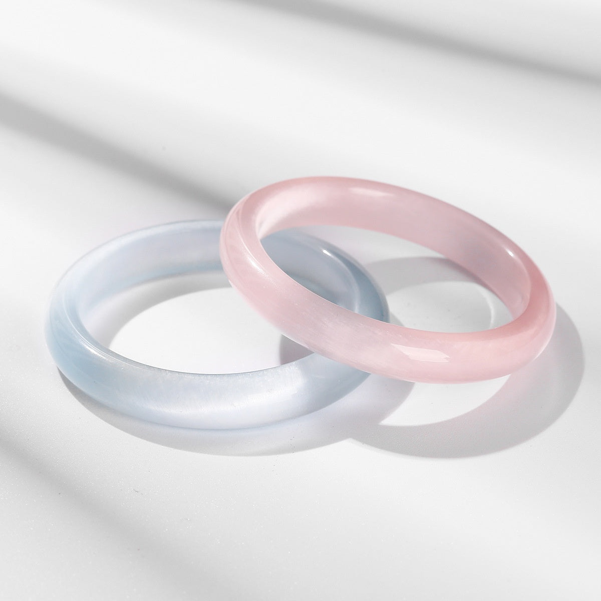Eisartiges Katzenaugen-Armband für Damen, hochwertiges, eisähnliches weißes Mondlicht