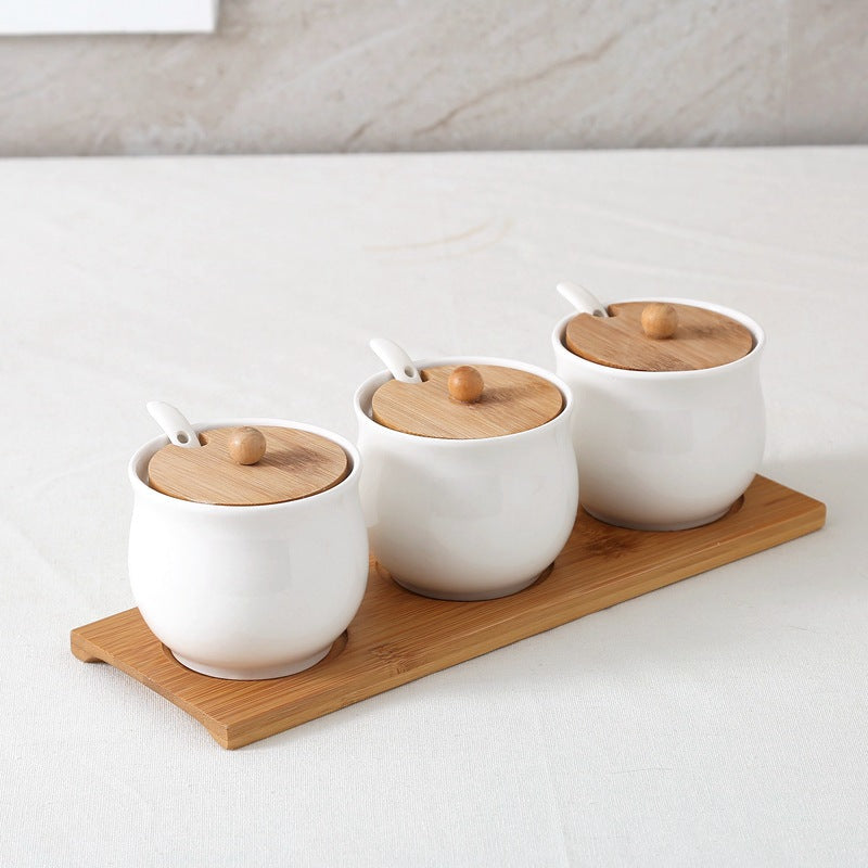 Premium Spice Jar Set – Salt and Spice Container Kitchen