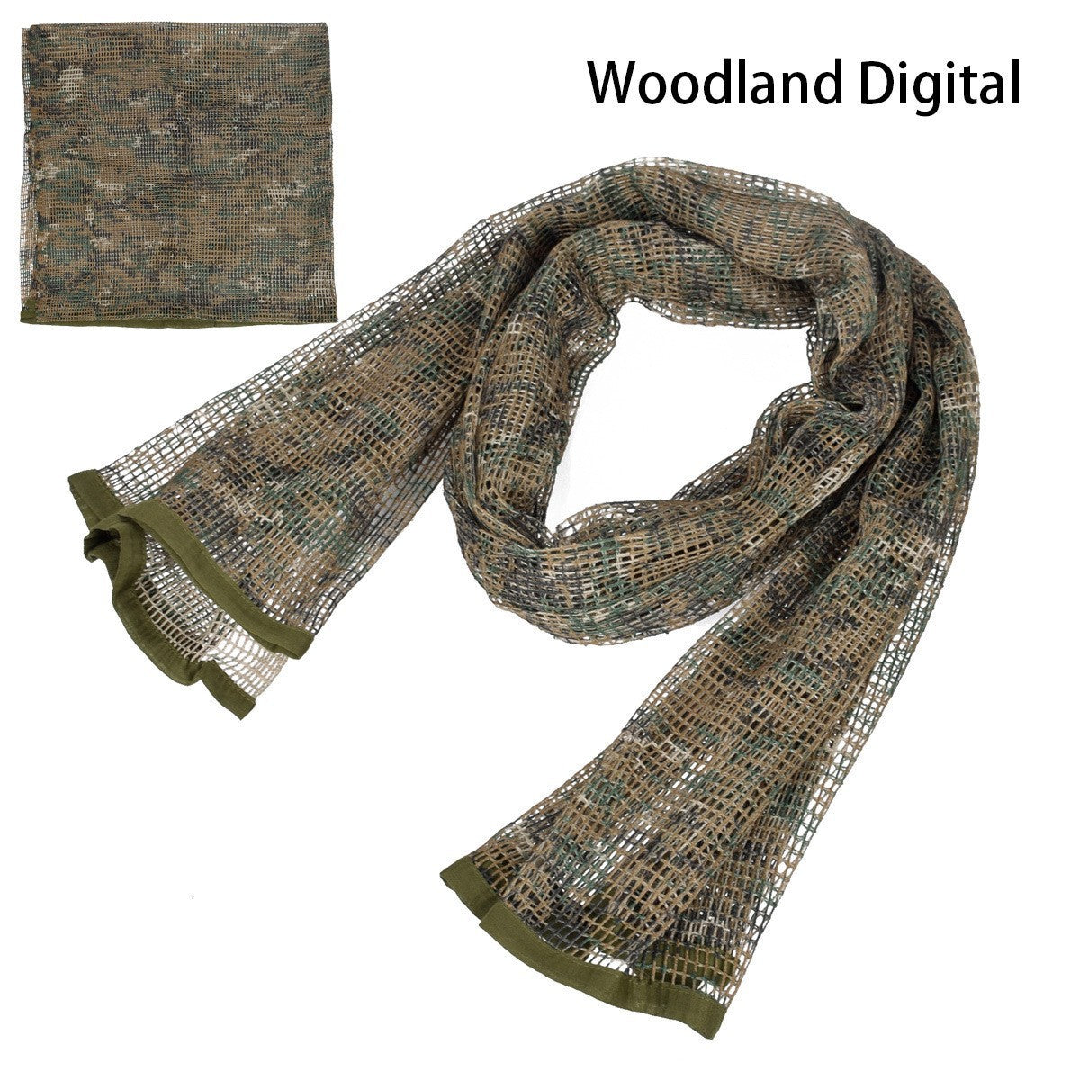 Unisex Outdoor Scarf Camouflage breathable lightweight versatile