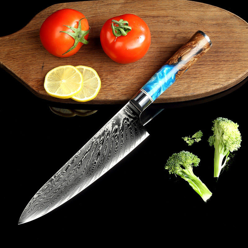 Patterned Kitchen Knife