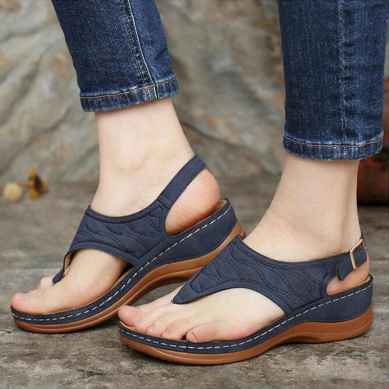 Women's Toe Separator Sandals | Retro Style Elegant Summer Comfortable