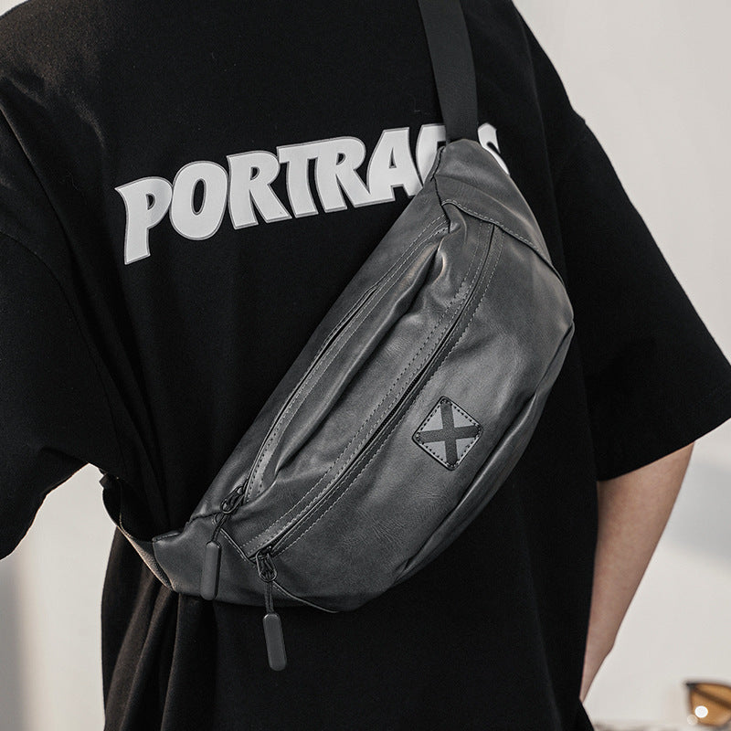 Koreanische Herren Umhängetasche – Trendige Fashion Schultertasche