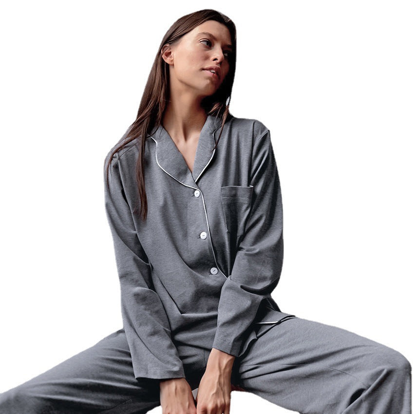 Women's Thermal Pajamas | Cotton-Silk Long-Sleeve Pajamas