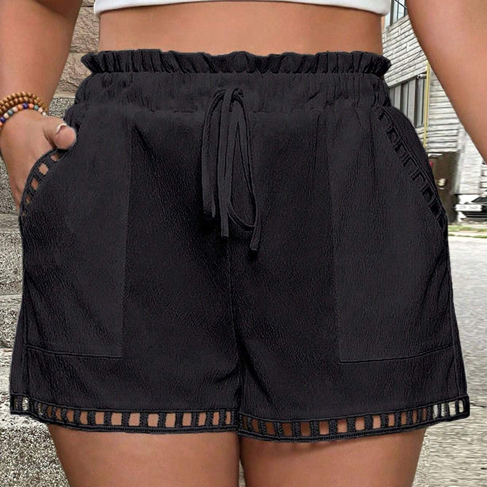 Women's High Waist Shorts | Fashionable Shorts with Pockets
