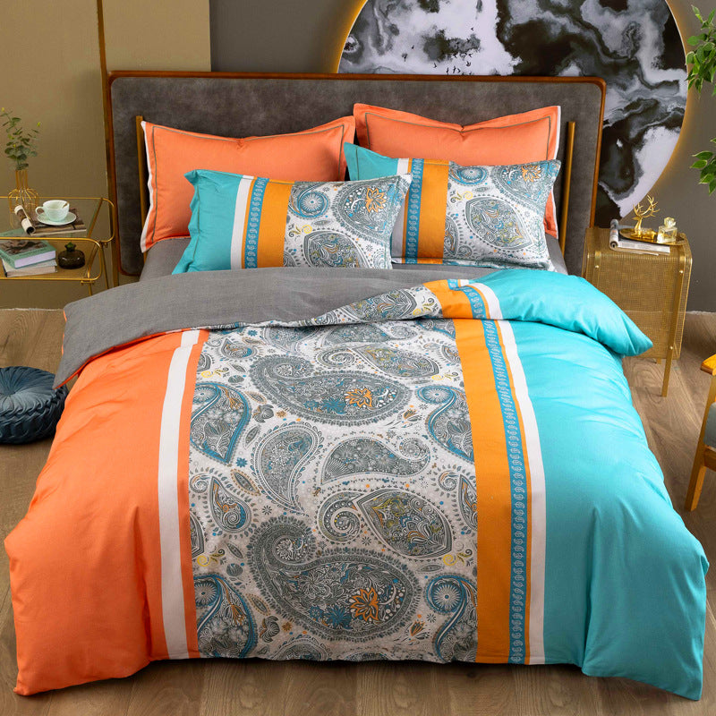 Winter Bedding Set Cotton Linen | warm soft breathable