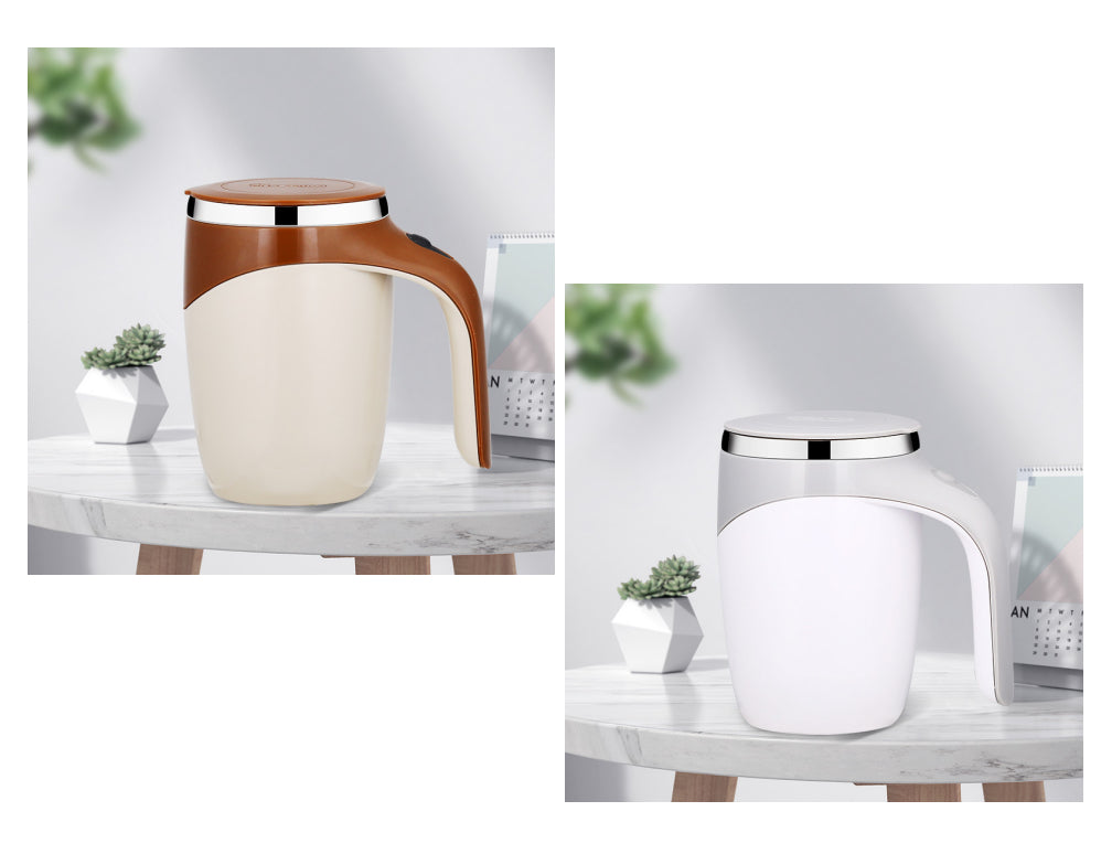 Rechargeable Self-Stirring Mug – Electric Coffee Mixer