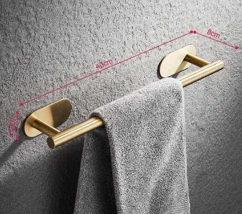 Towel Holder Wall | Bathroom Holder Modern | Towel Bar Elegant