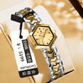 Ladies' Quartz Watch Octagonal Waterproof – Simple Elegant Watch