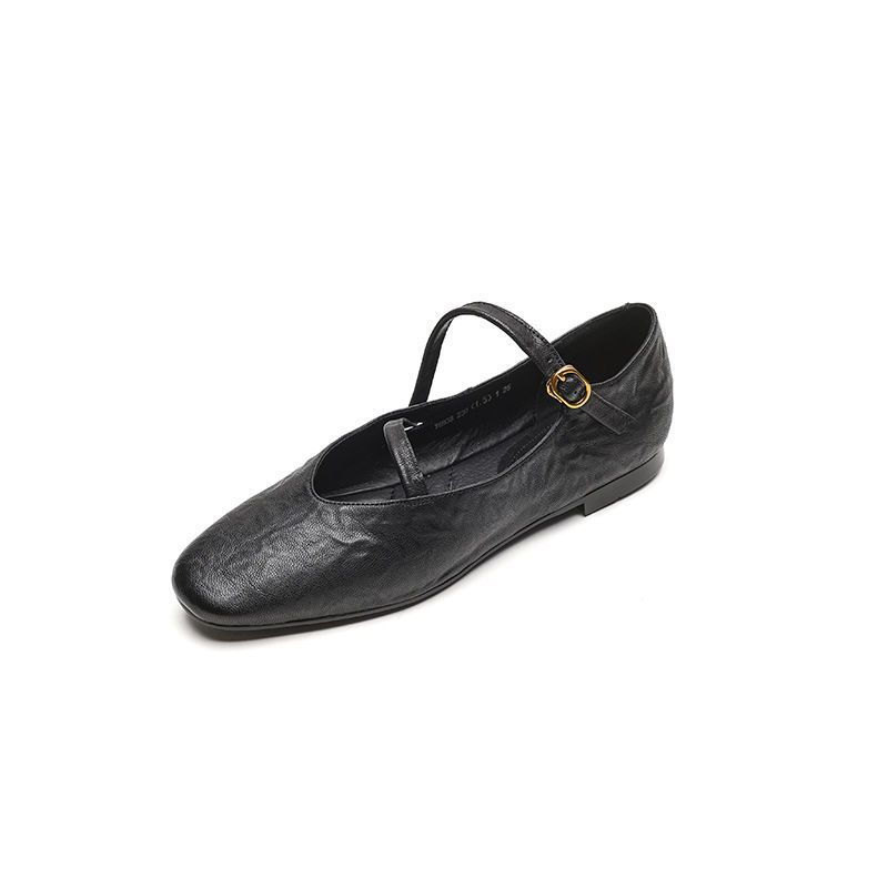 Vintage Mary Jane Damen Schuhe | Flach Rutschfest Elegant