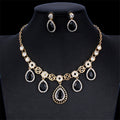 Luxury Bridal Jewelry Set - Necklace & Earrings for Wedding & Evening Gala